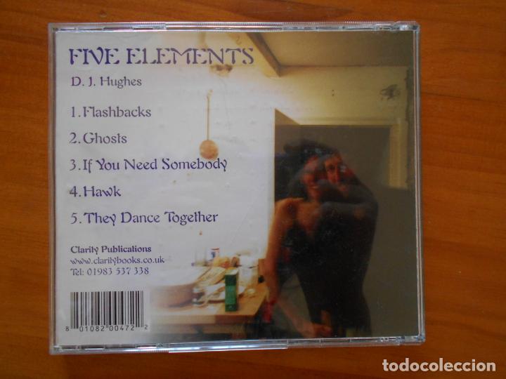 CDs de m&uacute;sica: CD FIVE ELEMENTS - D. J. HUGHES (1A) - Foto 2