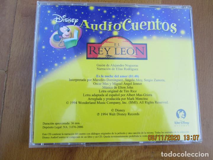 CDs de m&uacute;sica: EL REY LEON - AUDIO CUENTOS - CD PLANETA - Foto 2