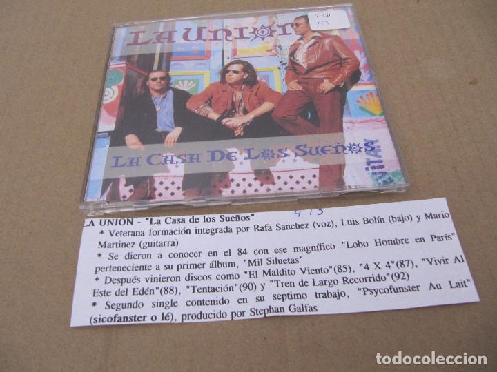 CDs de m&uacute;sica: LA UNION - LA CASA DE LOS SUE&Ntilde;OS (CD SINGLE CADENA 100) - Foto 1