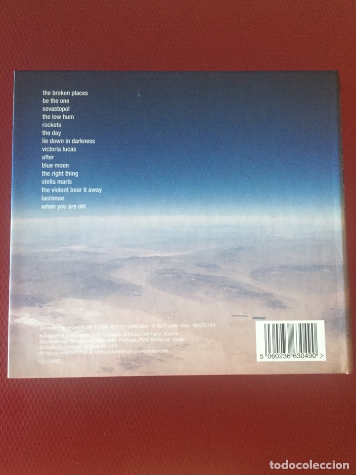 CDs de m&uacute;sica: DESTROYED- MOBY- EDICI&Oacute;N LIMITADA CD LIBRO featuring he the single &ldquo; the day &ldquo;. - Foto 3