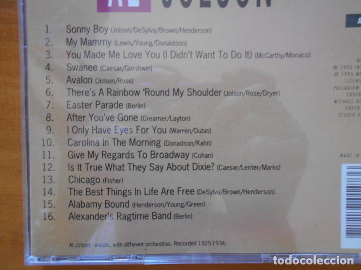 CDs de m&uacute;sica: CD THE GREAT AL JOLSON (2E) - Foto 2