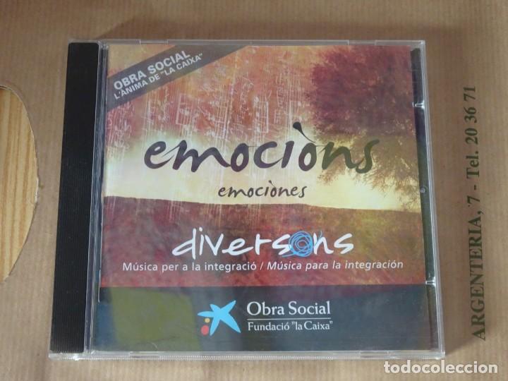 CDs de m&uacute;sica: CD EMOCIONS , DIVERSONS. CD / LA CAIXA - 12 TEMAS VARIADOS - Foto 1