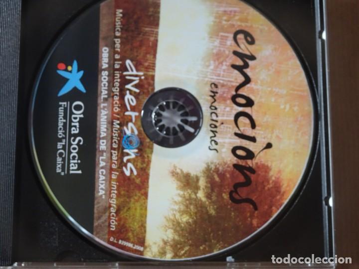 CDs de m&uacute;sica: CD EMOCIONS , DIVERSONS. CD / LA CAIXA - 12 TEMAS VARIADOS - Foto 3