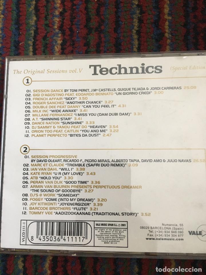 CDs de m&uacute;sica: Technics - The Original Sessions. Ltd. Edition V - Foto 3