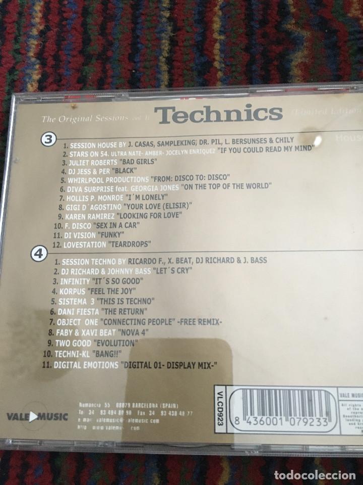 CDs de m&uacute;sica: Technics - The Original Sessions. Ltd. Edition V - Foto 5