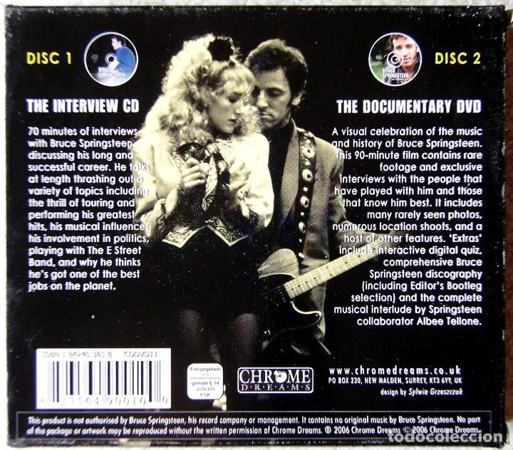 CDs de m&uacute;sica: BRUCE SPRINGSTEEN.THE DOCUMENT...RARISIMO...CD (INTERVIEW) + DVD (DOCUMENTAL)..NO OFICIAL - Foto 2