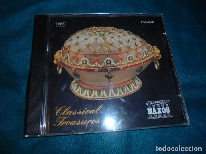 CDs de m&uacute;sica: CLASSICAL TREASURES. NAXOS, 1997. CD. IMPECABLE - Foto 1