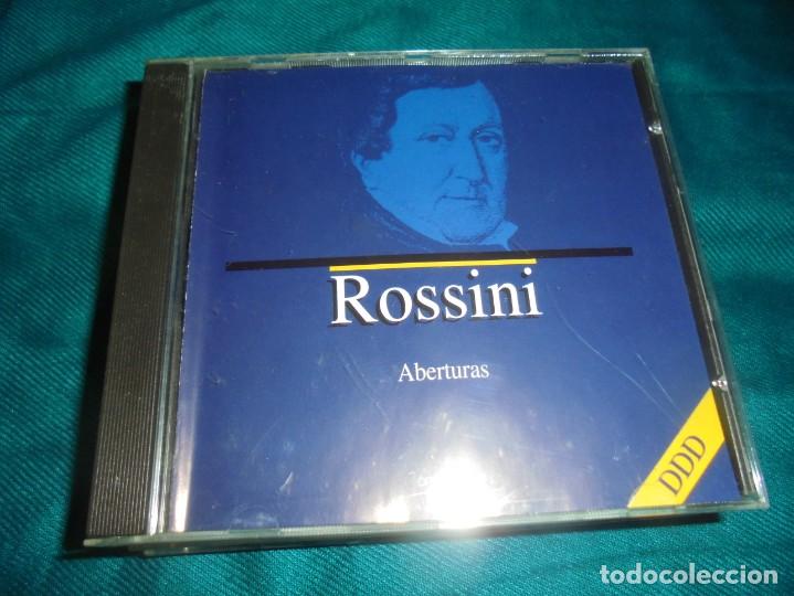 CDs de m&uacute;sica: ROSSINI. ABERTURAS. CD. IMPECABLE - Foto 1
