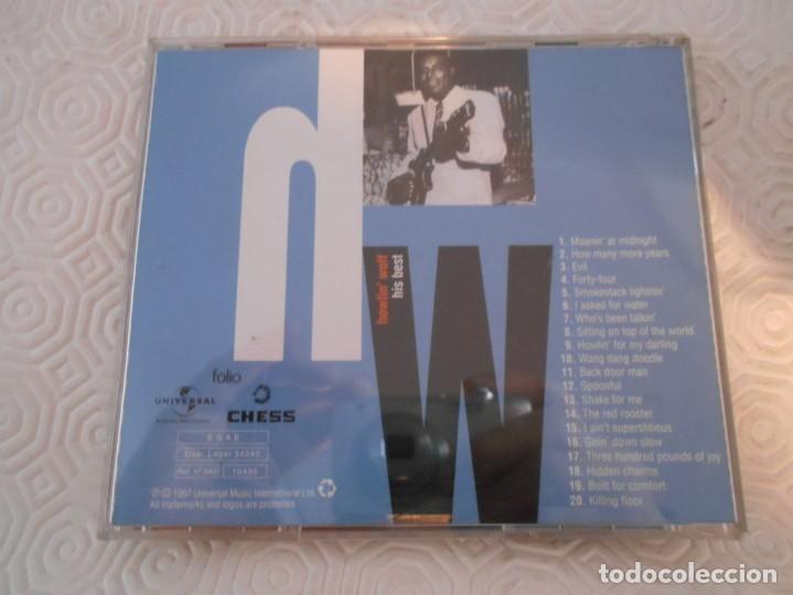 CDs de m&uacute;sica: HOWLIN WOLF. HIS BEST. COMPACTO CON 20 TEMAS - Foto 2