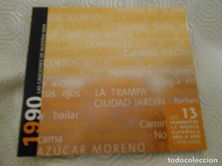 CDs de m&uacute;sica: 1990. LAS CANCIONES DE NUESTRA VIDA. COMPACTO CON 15 TEMAS. - Foto 1