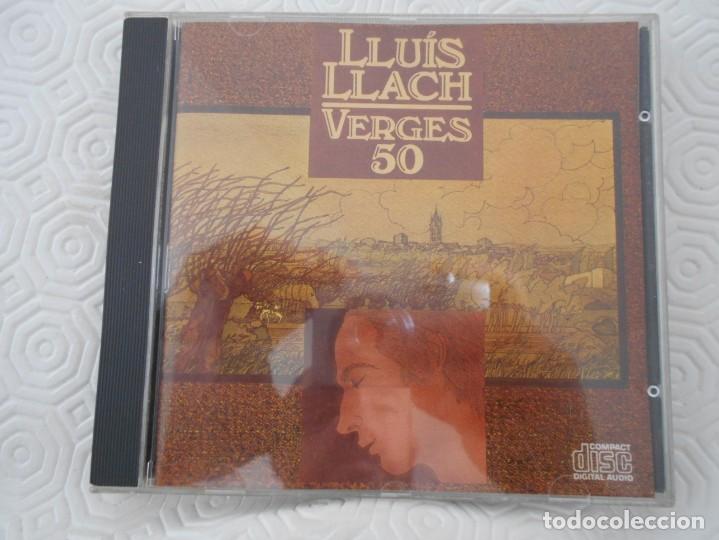 CDs de m&uacute;sica: LLUIS LLACH. VERGES 50. COMPACTO CON 8 TEMAS. - Foto 1