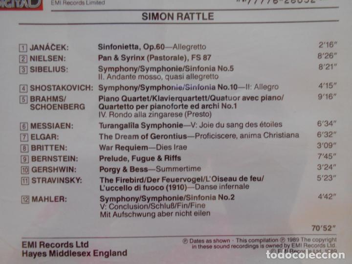 CDs de m&uacute;sica: CD SIMON RATTLE - THE CD COLLECTION - COMPACT DISC COLLECTION (2M) - Foto 2