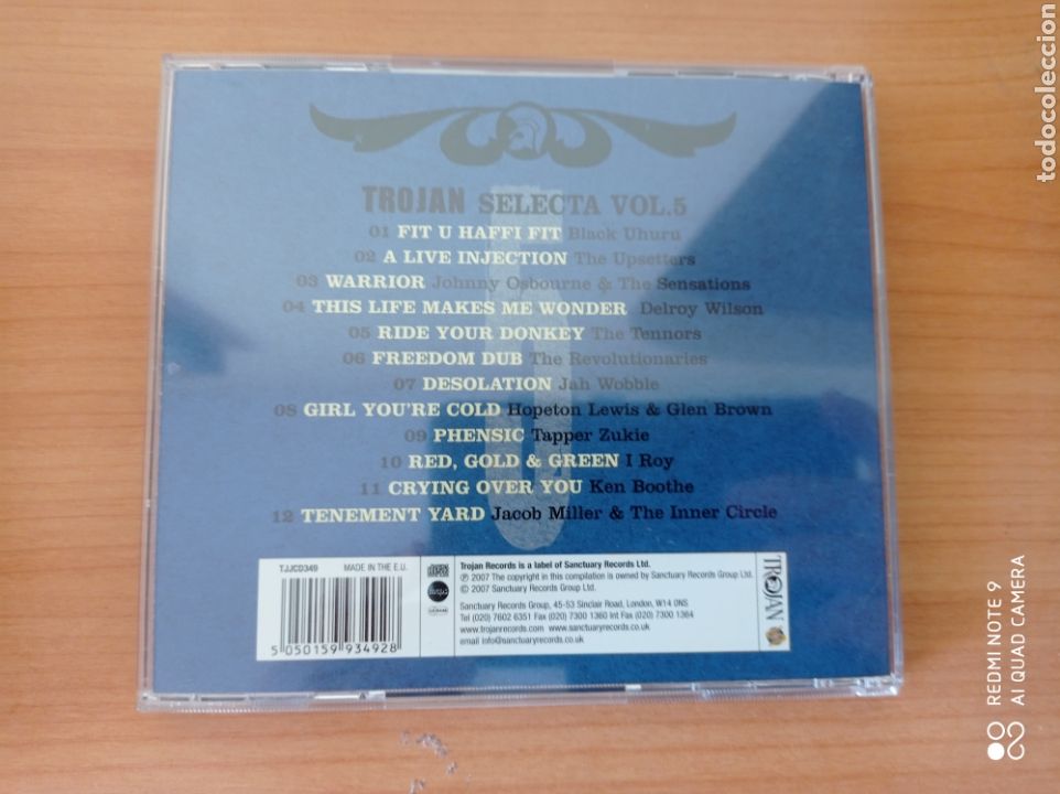 CDs de m&uacute;sica: TROJAN SELECTA 5. - Foto 2
