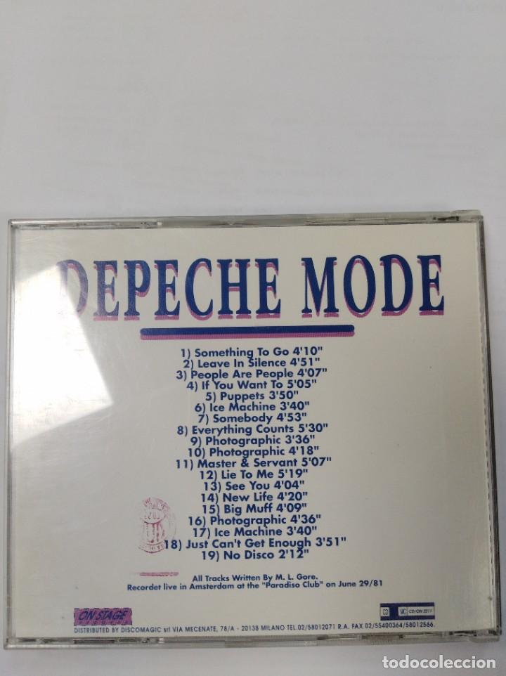 CDs de m&uacute;sica: Depeche mode - master & servant - Foto 2