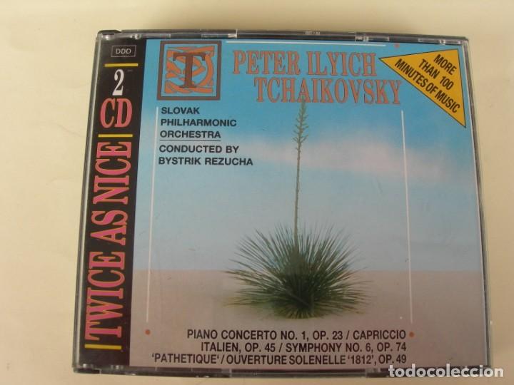 CDs de m&uacute;sica: PETER ILYICH TCHAIKOVSKY / BYSTRIK REZUCHA / 2CDS - Foto 1