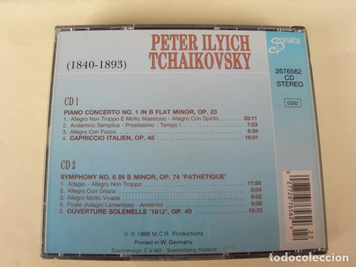 CDs de m&uacute;sica: PETER ILYICH TCHAIKOVSKY / BYSTRIK REZUCHA / 2CDS - Foto 2