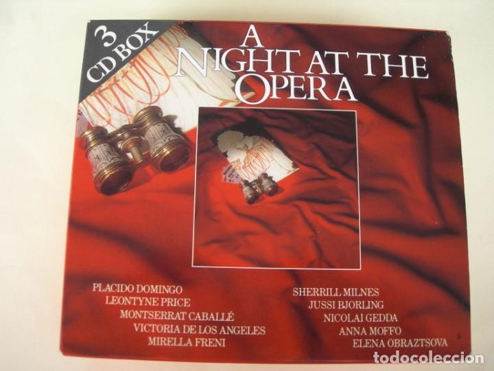 CDs de m&uacute;sica: A NIGHT AT THE OPERA / 3 CDS - Foto 1