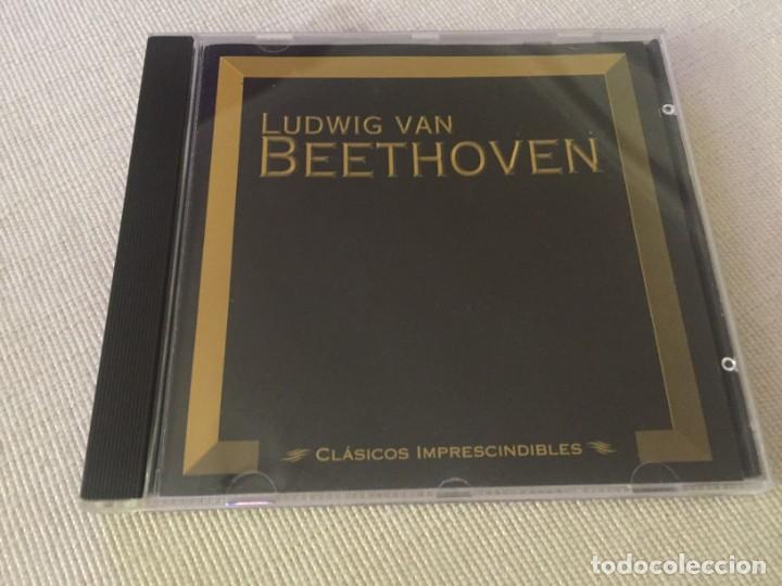 CDs de M&uacute;sica: CD CLASICOS IMPRESCINDIBLES BEETHOVEN SINFONIA 5 ROMANZA PARA VIOLIN CORIOLANO