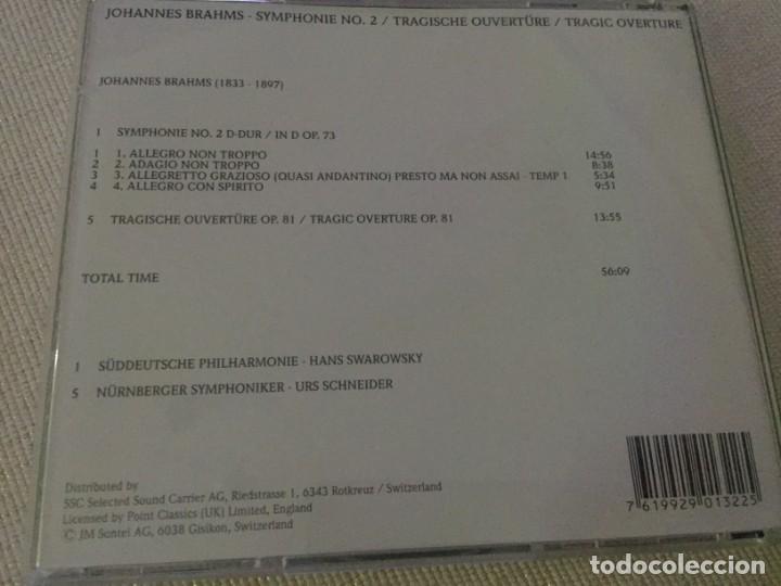 CDs de m&uacute;sica: CD CLASSICAL MASTERWORKS IN DIGITAL BRAHMS SINFON&Iacute;A N&ordm; 2 - Foto 2
