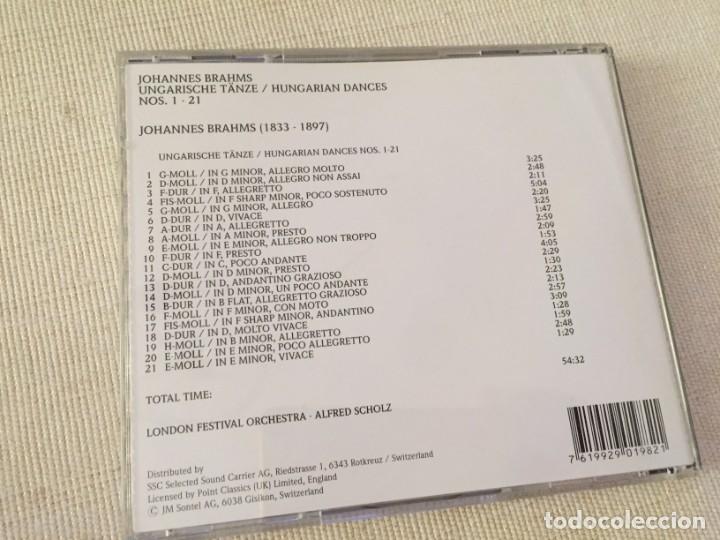 CDs de m&uacute;sica: CD CLASSICAL MASTERWORKS IN DIGITAL BRAHMS DANZAS HUNGARAS 1 - 21 - Foto 2