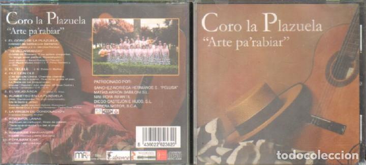 Music CDs: CORO LA PLAZUELA. ART PA`RABIAR. CD-FLA-975