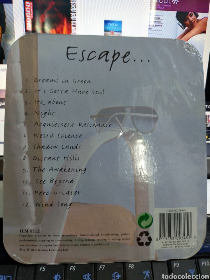 CDs de m&uacute;sica: Escape CD chill out 2006 precintado - Foto 2