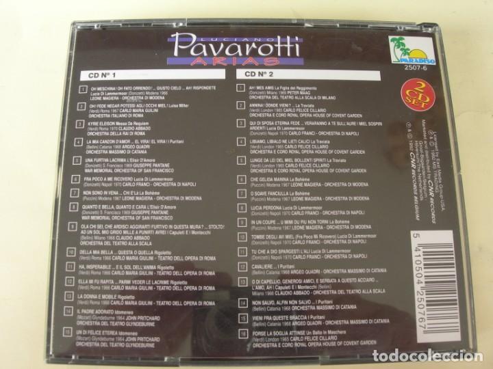 CDs de m&uacute;sica: PAVAROTTI / ARIAS - Foto 2