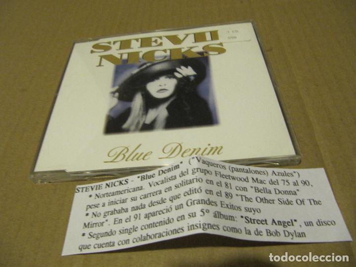 CDs de m&uacute;sica: Stevie Nicks- Blue Denim cd cadena 100 - Foto 1