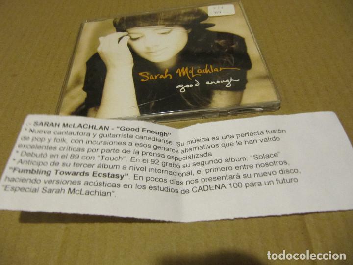 CDs de m&uacute;sica: Sarah McLachlan-Good Enough - Foto 1
