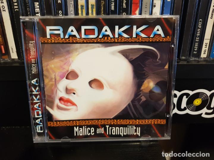 CDs de m&uacute;sica: RADAKKA - MALICE AND TRANQUILLITY - Foto 1