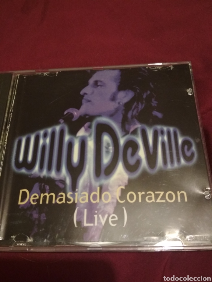 CDs de m&uacute;sica: Willy DeVille Demasiado Coraz&oacute;n CD single 1993 - Foto 1