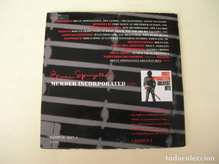 CDs de m&uacute;sica: BRUCE SPRINGSTEEN / MURDER INCORPORATED / CD SINGLE - Foto 2