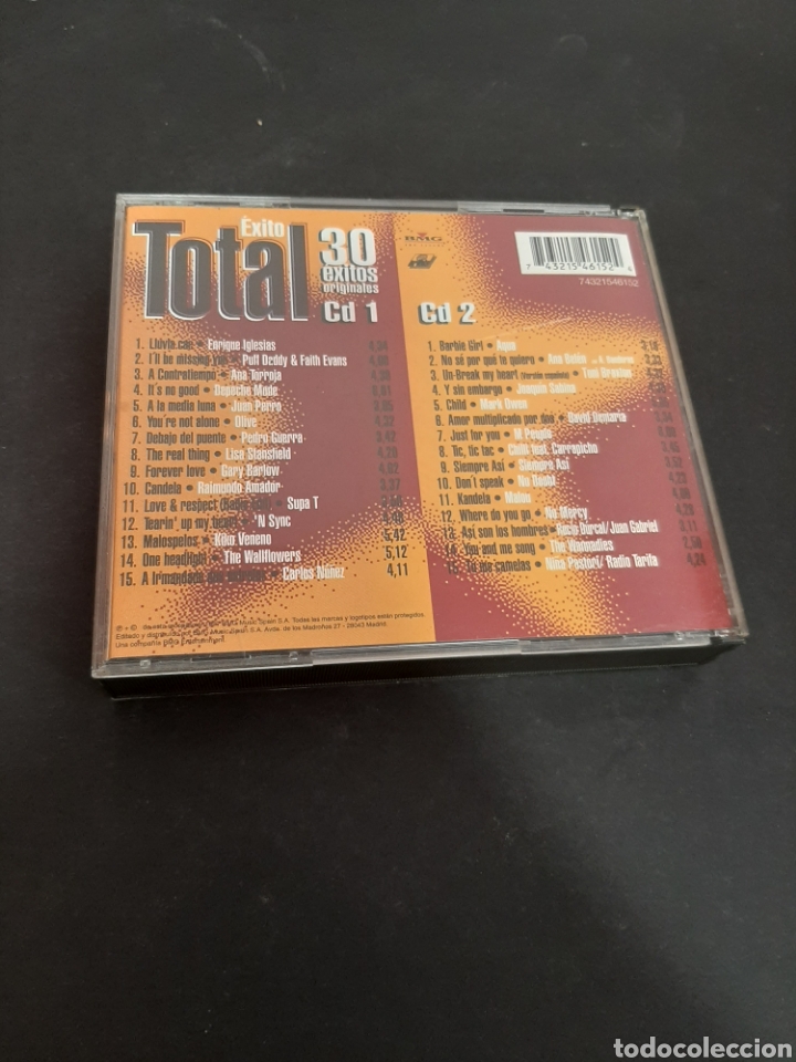 CDs de m&uacute;sica: Scd87 &eacute;xito total -CD SEGUNDA MANO - Foto 2