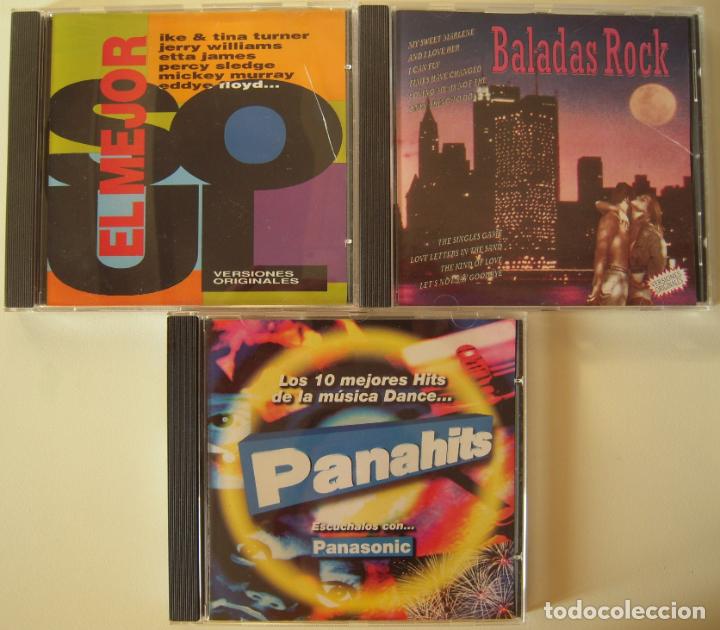CDs de m&uacute;sica: LOTE DE 3 CD&acute;s DE DISTINTOS ESTILOS - Foto 1