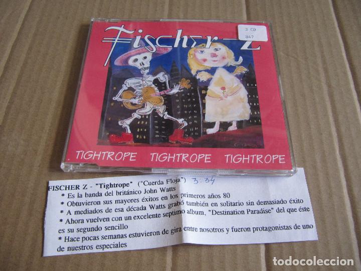 CDs de m&uacute;sica: FISCHER Z - TIGHTROPE CD CADENA 100 - Foto 1