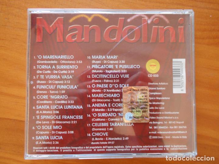 CDs de m&uacute;sica: CD MANDOLINI NAPOLETANI (3I) - Foto 2