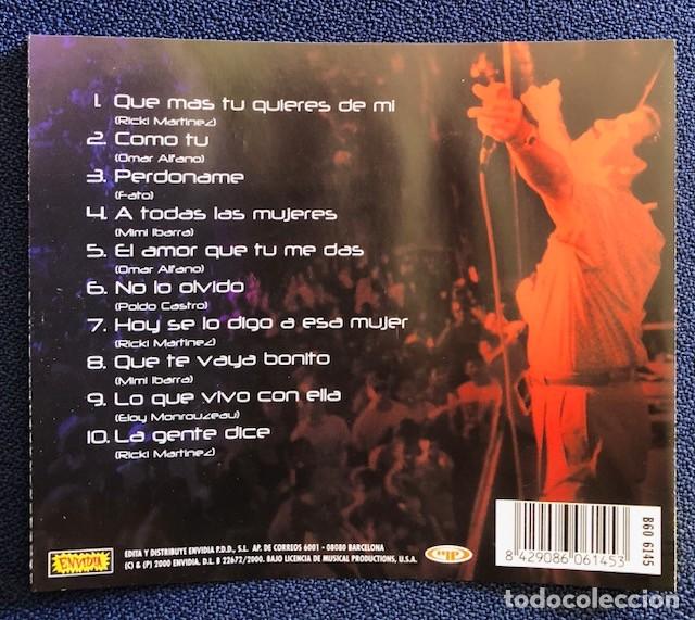 CDs de m&uacute;sica: Tito Rojas. CD Rompiendo Noches. 2000 - Foto 2