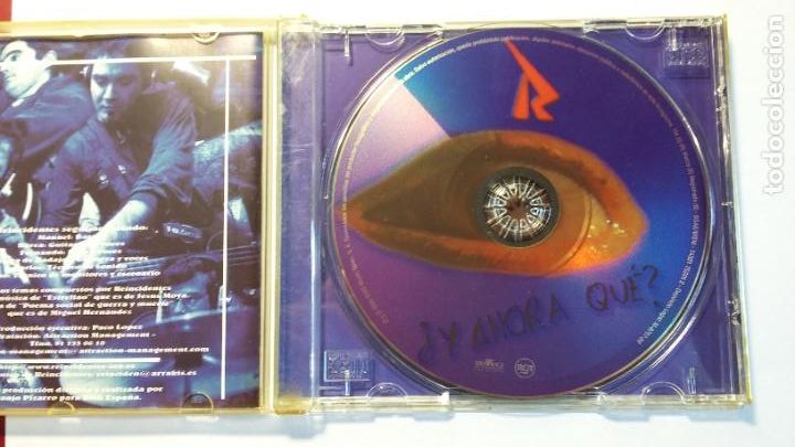 CDs de m&uacute;sica: REINCIDENTES - &iexcl;Y AHORA QUE? CD. TDKCD29 - Foto 2