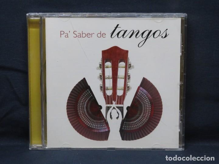 Music CDs: PA&acute;SABER DE TANGOS - CD