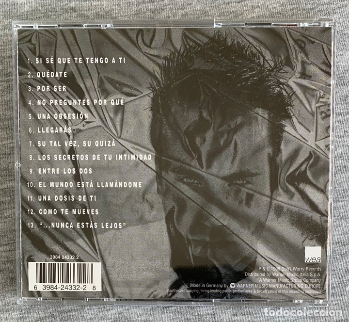 CDs de m&uacute;sica: CD NEK - ENTRE T&Uacute; Y YO - Foto 2