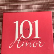 CDs de Música: CAJA 5 CDS LAS 101 GRANDES CANCIONES DE AMOR