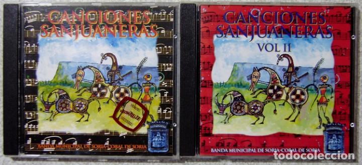 CDs de Música: CANCIONES SANJUANERAS.BANDA MUNICIPAL DE SORIA-CORAL DE SORIA...VOL 1 Y 2...MUY RAROS - Foto 1 - 217506892