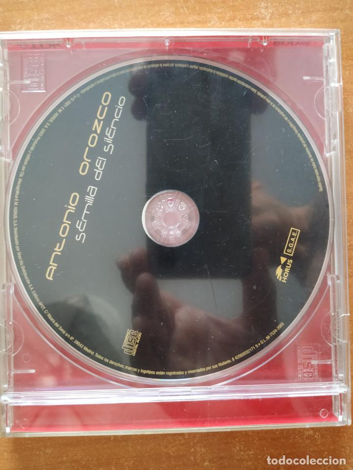 CDs de m&uacute;sica: ANTONIO OROZCO. Semilla del silencio. Cd del a&ntilde;o 2003. - Foto 1