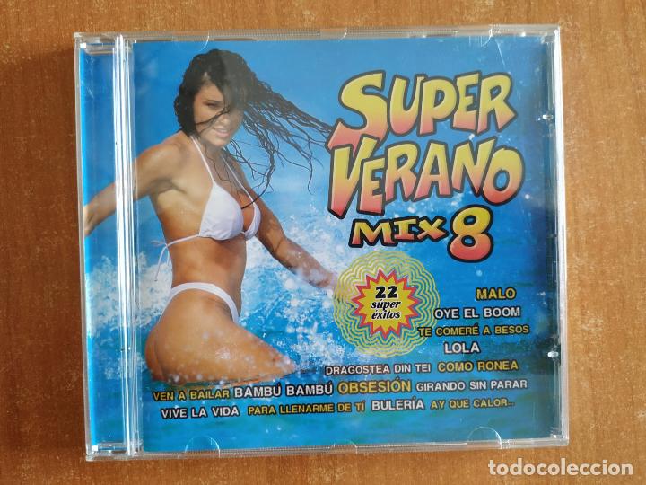 CDs de m&uacute;sica: SUPER VERANO MIX 8. 22 Super &eacute;xitos. Cd - Foto 1
