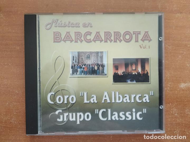 CDs de M&uacute;sica: Cd MUSICA EN BARCARROTA. Coro La Albarca. Grupo Classic. A&ntilde;o 1998.