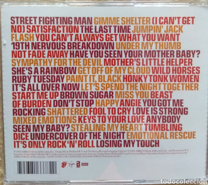 CDs de m&uacute;sica: The Rolling Stones&nbsp;?&ndash;&nbsp;Forty Licks - Foto 2