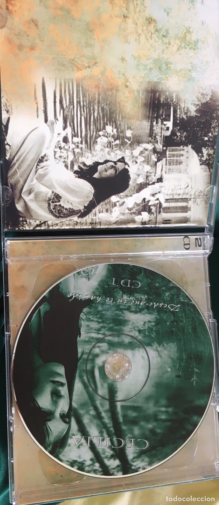 CDs de m&uacute;sica: CD CECILIA DESDE QUE TU TE HAS IDO DOBLE CD - Foto 3