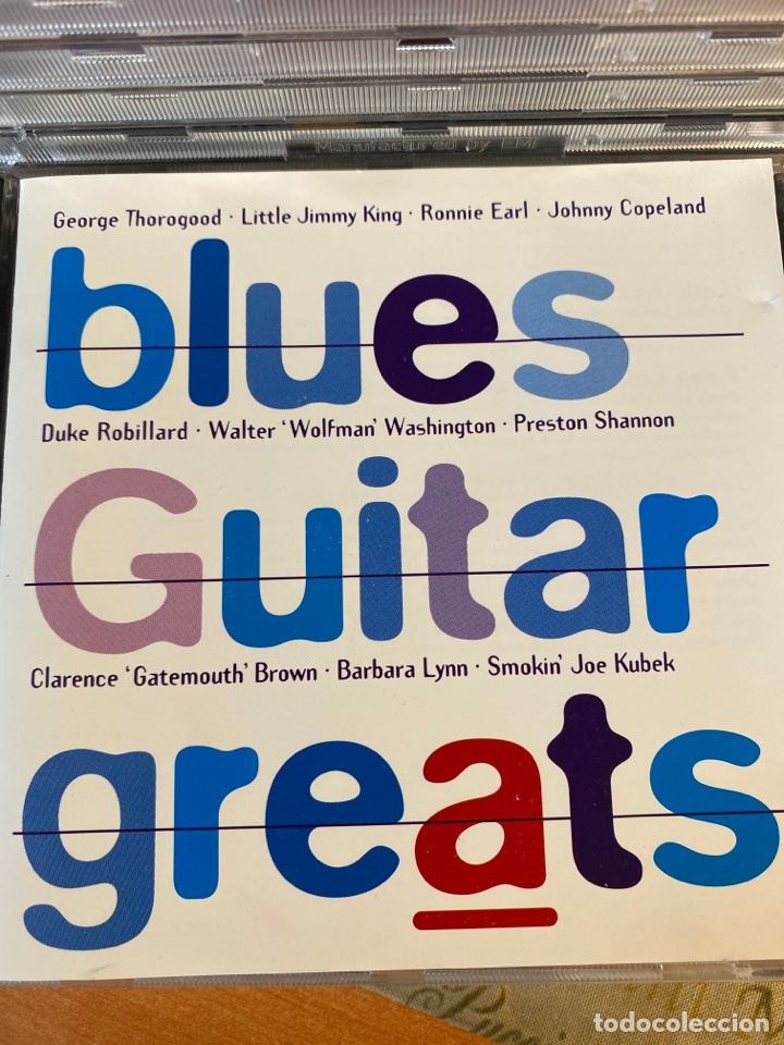 CDs de m&uacute;sica: Varios - Blues Guitar Greats (CD, Comp) - Foto 1