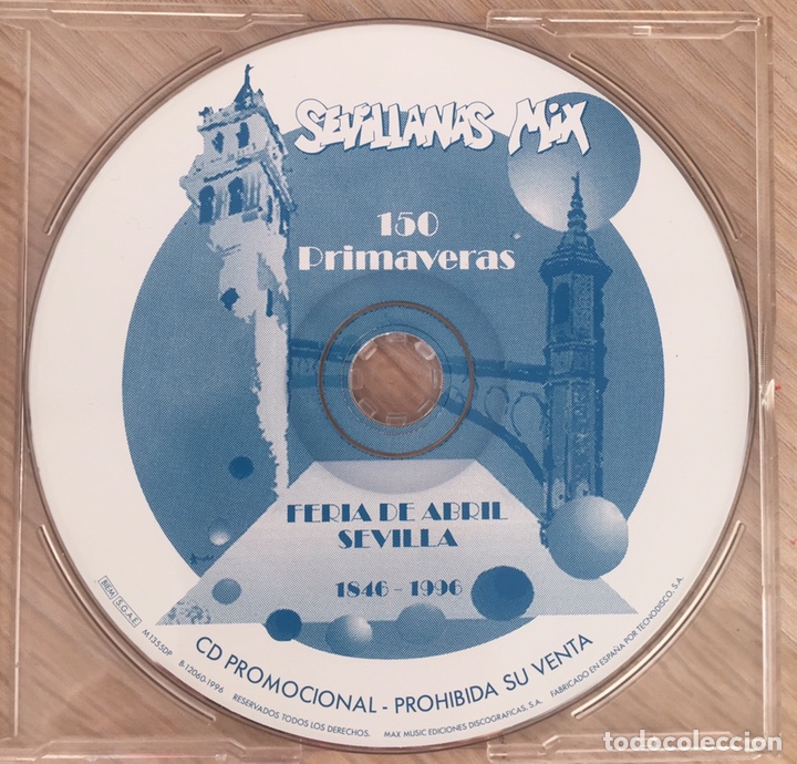 CDs de m&uacute;sica: CD SINGLE - SEVILLANAS MIX - Foto 3