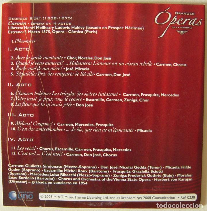 CDs de m&uacute;sica: LOTE DE 3 CD&acute;s DE OPERA - Foto 4